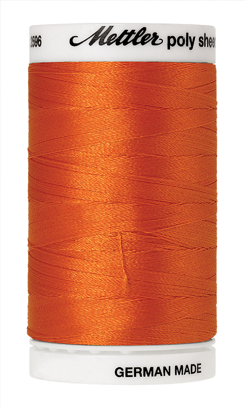 Mettler Poly Sheen 1102 Pumpkin Thread