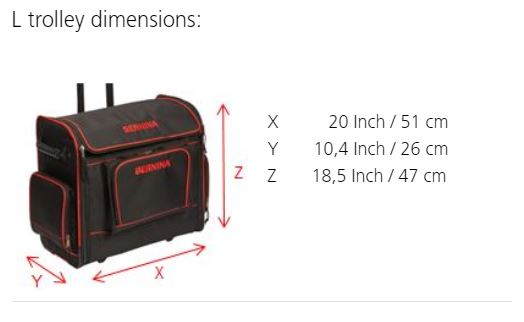 BERNINA L Trolley Bag