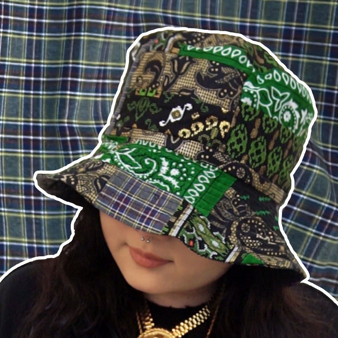 Patchwork Bucket Hat