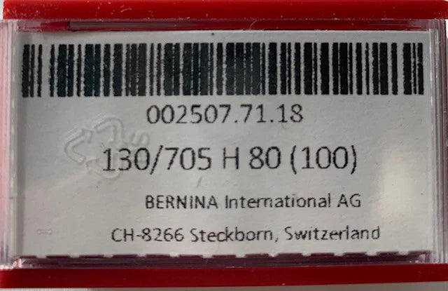 BERNINA Universal Needle Set 130/705 H 80 (100)