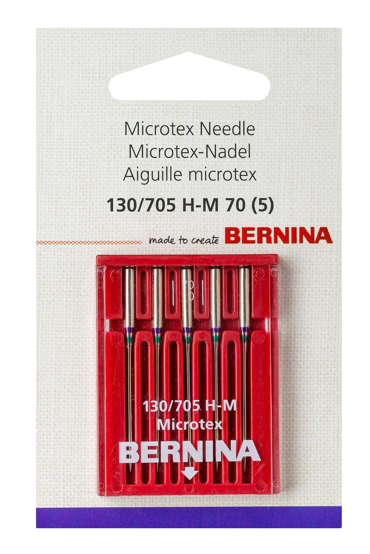 BERNINA Microtex Needle 130/705 H-M (5)