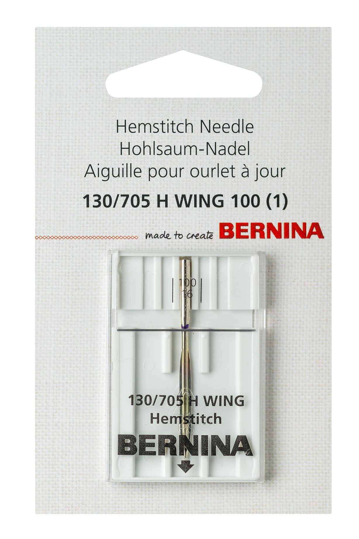 BERNINA Hemstitch needle 130/705 H Wing (1)