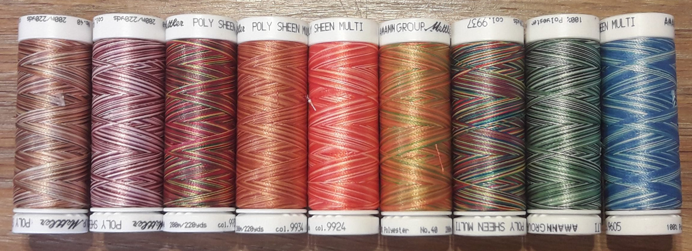 Polysheen Multi Colour 200m (Generic)