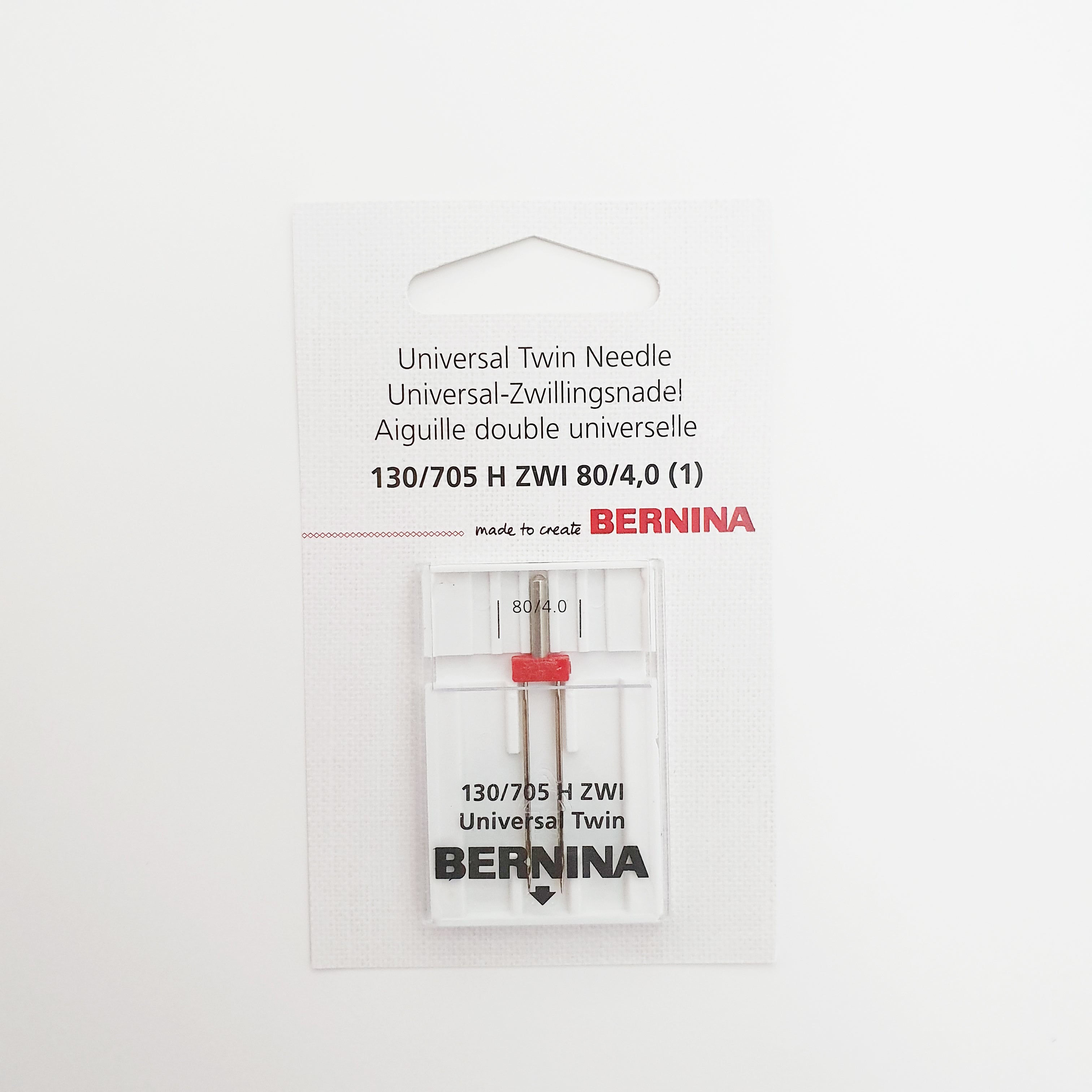 BERNINA Universal Twin Needle 130/705 H ZWI 80/4,0 - BERNINA Singapore