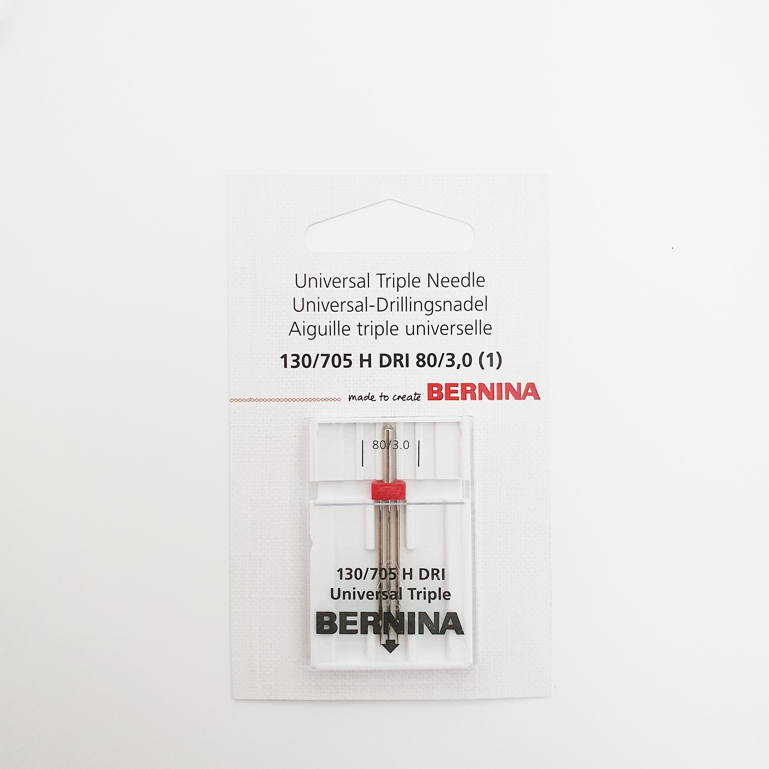 BERNINA Universal Triple Needle 130/705 H DRI 80/3,0 - BERNINA Singapore