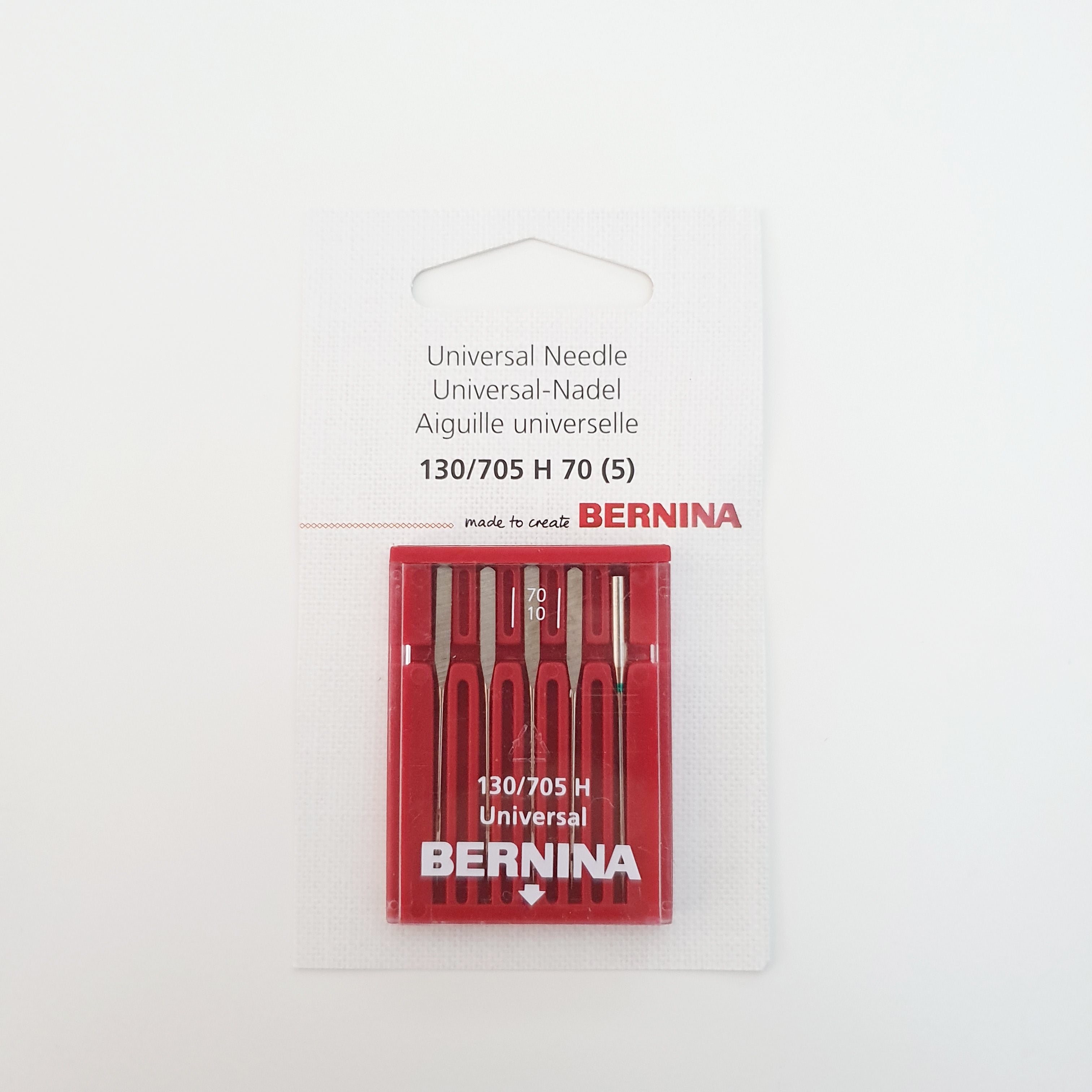 BERNINA Universal Needle 130/705 H 70 (5) - BERNINA Singapore