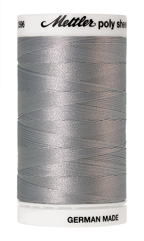 Mettler Poly Sheen 0142 Sterling Thread