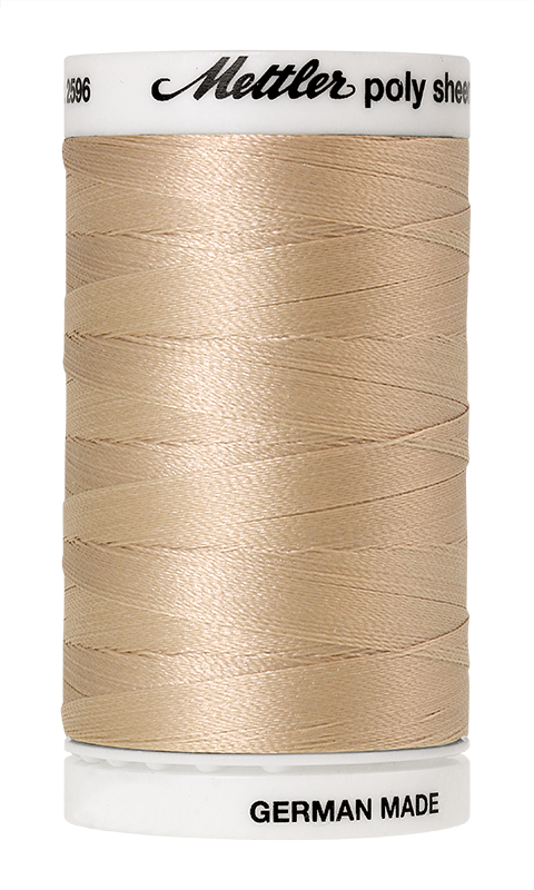 Mettler Poly Sheen 0761 Oat Thread