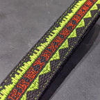Key Fob with Neon Threads