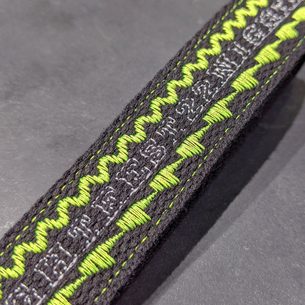 Key Fob with Neon Threads
