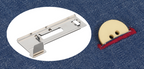 BERNINA Fabric-feeding aid for sewing buttonholes