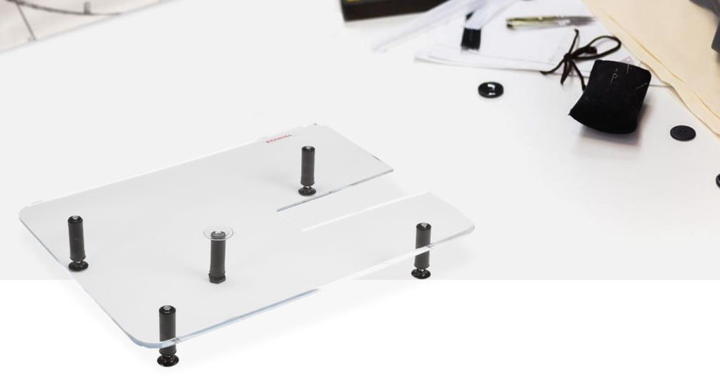 Plexiglass Extension Table for Quilting