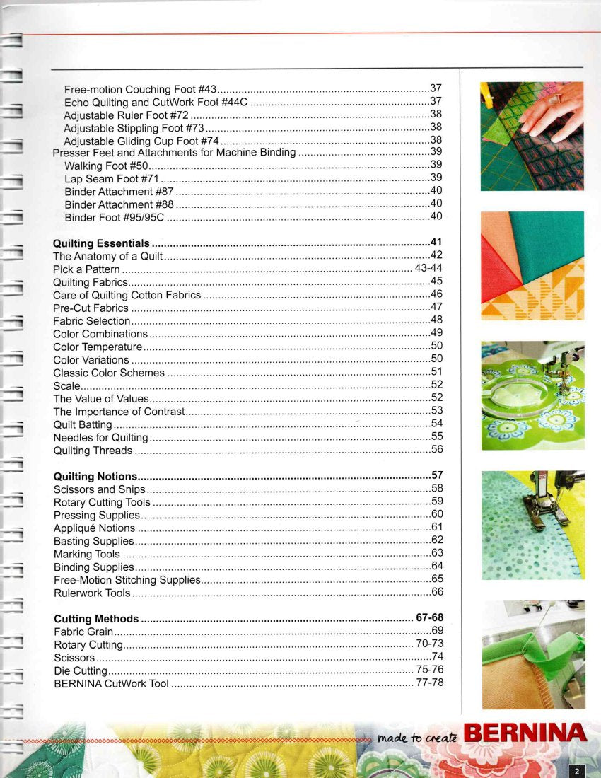 BERNINA The Big Book of Machine Quilting