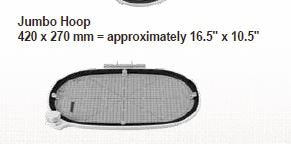 BERNINA Jumbo Embroidery Hoop